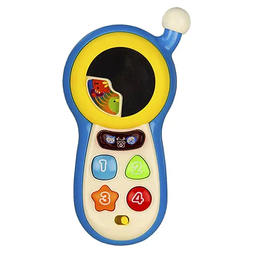 Детский развивающий телефон Bambi 0610T музыкальный - фото 1
