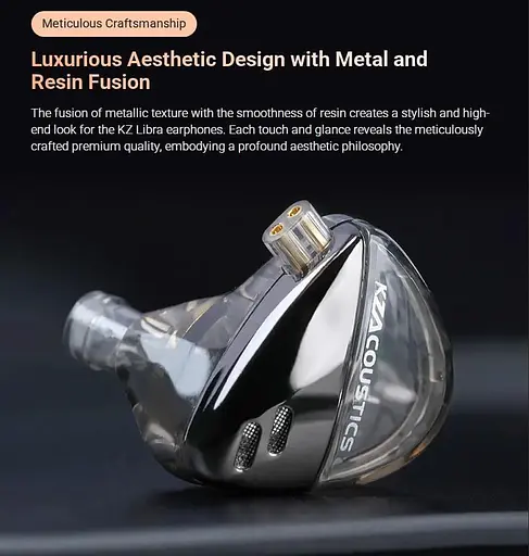 Навушники Knowledge Zenith Libra Balanced Version Black Mic (90404251) - фото 8