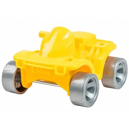 Квадроцикл "Kid cars Sport" квадроцикл 39528 Wader (4820159395286) Жовтий - фото 1