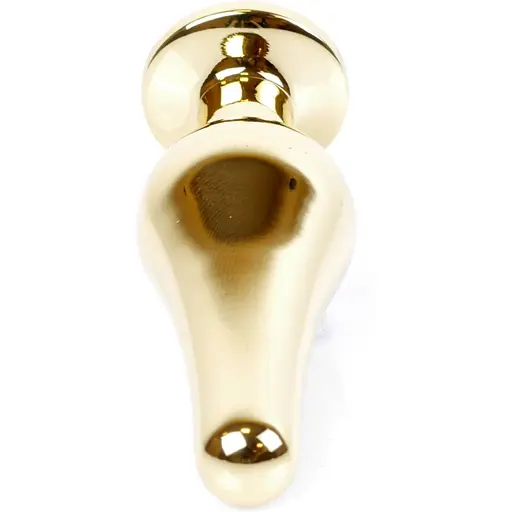 Анальна пробка Boss Of Toys Boss Series - Jewellery Gold Butt Plug Light Blue, BS6400067, Золотий / Голубой - фото 5