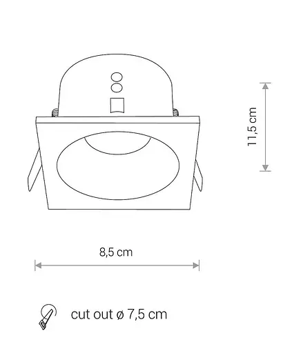 Точковий світильник Nowodvorski 8368 Delta - фото 5