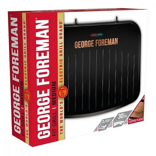 Електрогриль притискний George Foreman Fit Grill Copper Medium 25811-56 - фото 8