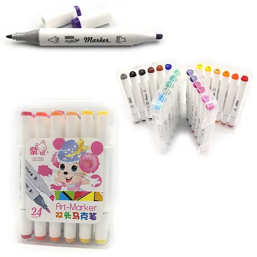 Набор скетчмаркеров Mouse, 24 шт., 218-24