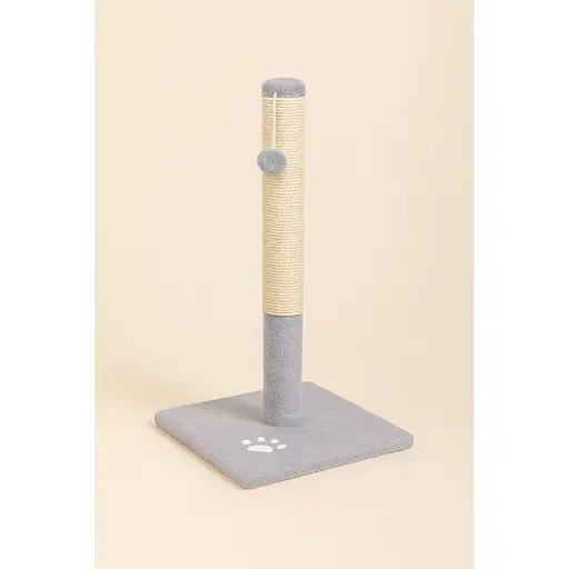 Когтеточка Природа ДО1 столбик для кошек серый 36х36х67 см [CD] - фото 2