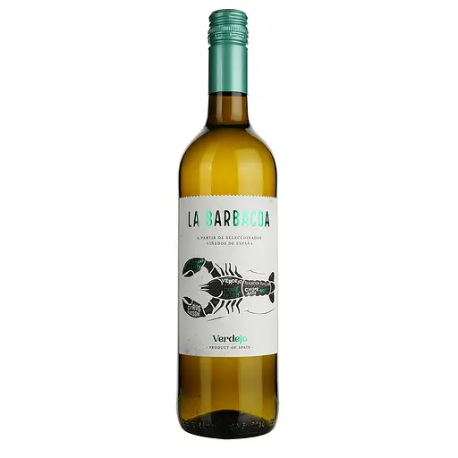 Вино La Barbacoa Verdejo біле, 12%, 0,75 л (873682) - фото 1
