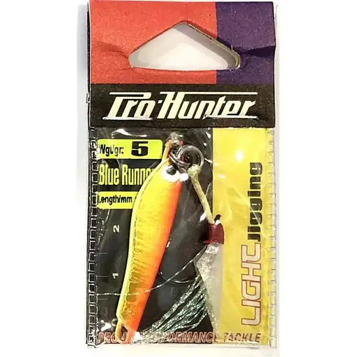 Пількер Prohunter Blue Runer II with single assist hook 5g Помаранчевий (1013-9637.00.69)