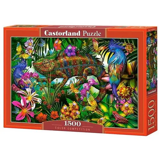 Пазл Castorland Разноцветный хамелеон 1500 эл. (C-152162)