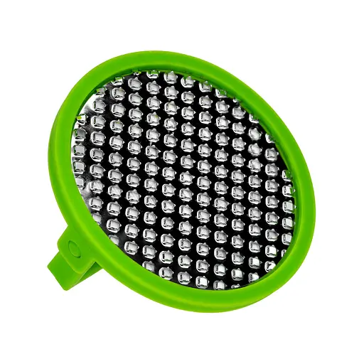 Рибочистка кругла з ручкою Ø 9 см, Kitchette Салатовий 84621 - фото 1