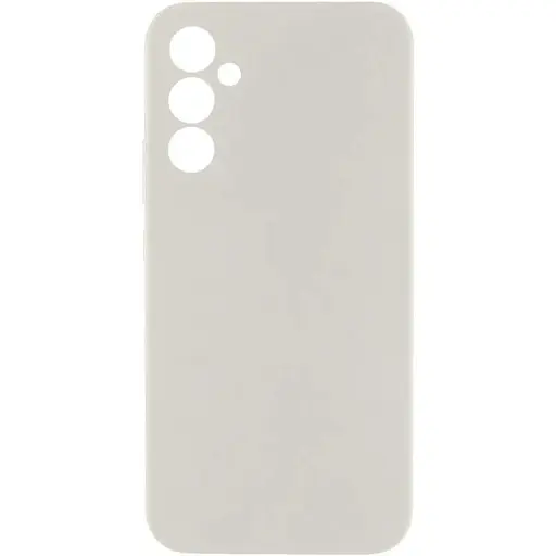 Чехол Lakshmi Silicone Cover Full Camera (AAA) для Samsung Galaxy S24 Белый / White