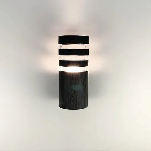 Світильник для вулиці у корпусі чорного кольору | Line F | Арт. 8021-1W BK - фото 2