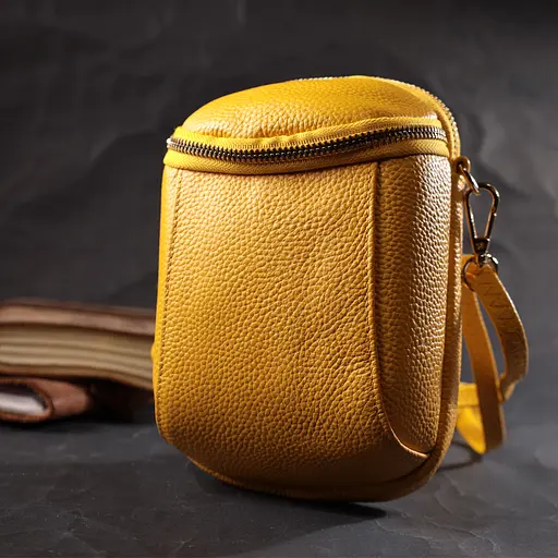 Сумка для женщин Vintage из мягкой натуральной кожи 13.5х18х6 см sum0028992 - фото 8