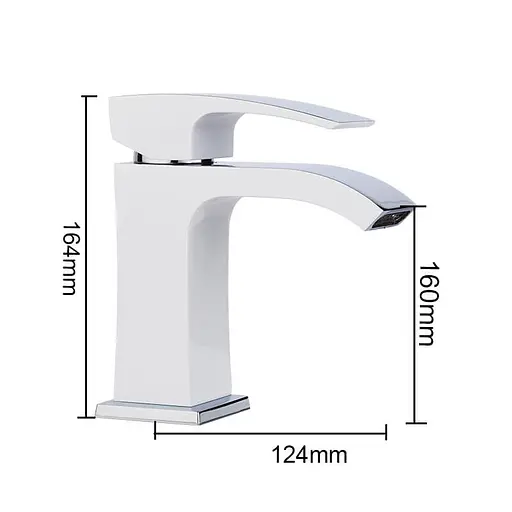 Змішувач для умивальника Gappo Jacob G1007-1 - фото 4