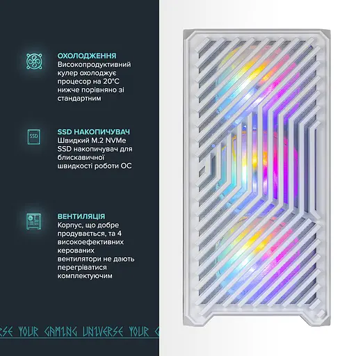 Комп`ютер персональний Asgard (I124F.32.S5.35.1064W) - фото 4
