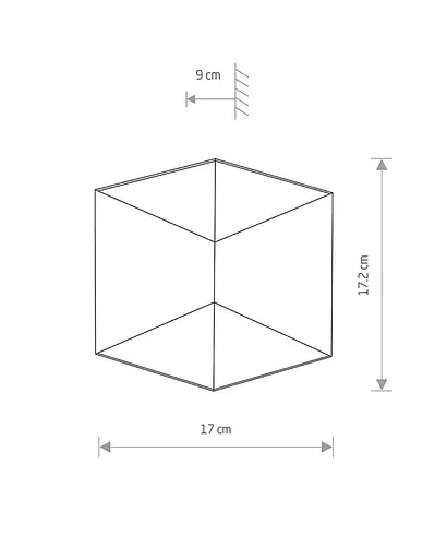 Вуличний світильник Nowodvorski 8141 Triangles led - фото 3