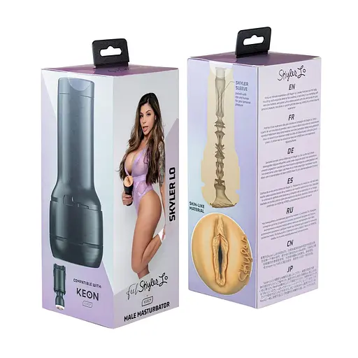 Мастурбатор Kiiroo Feel Skyler Lo, копія вагини порнозірки - фото 2