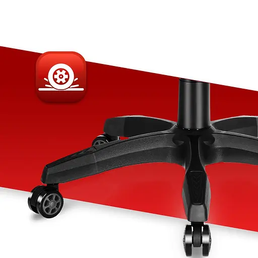 Компьютерное кресло Hell's HC-1000 Black (тканина) - фото 3