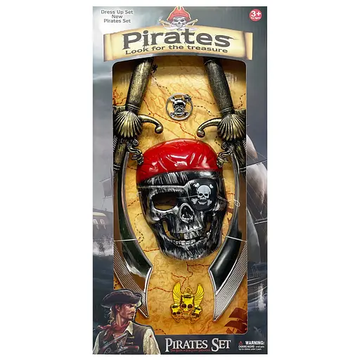 Детский игровой набор "Pirates Ser" Bambi 8897А-131 маска, оружие - фото 1