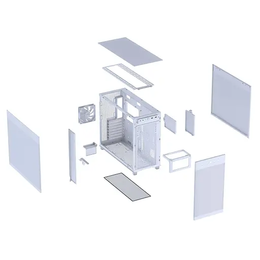 Корпус Asus Prime AP303 Mesh White (90DC00V3-B39000) - фото 3