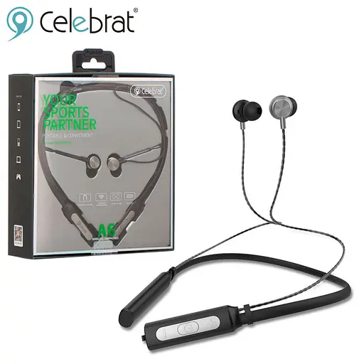 Наушники нашейные Celebrat A6 Yison дуга затылочная беспроводная стереогарнитура - фото 5