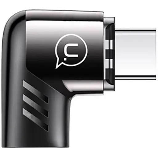 Перехідник поворотний 90 градусів Type-C to Type-C Usams US-SJ486 AU13 100W PD Magnetic