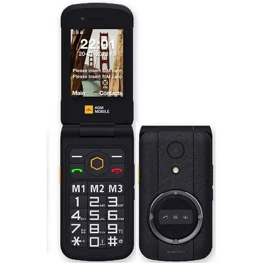 Мобильный телефон для пожилых людей AGM M8 Flip - фото 1