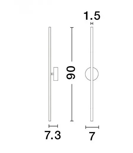 Бра ADEN Nova Luce 9081101 - фото 2