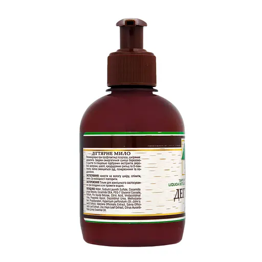 Мило рідке дігтярне Golden Pharm 270 мл - фото 3