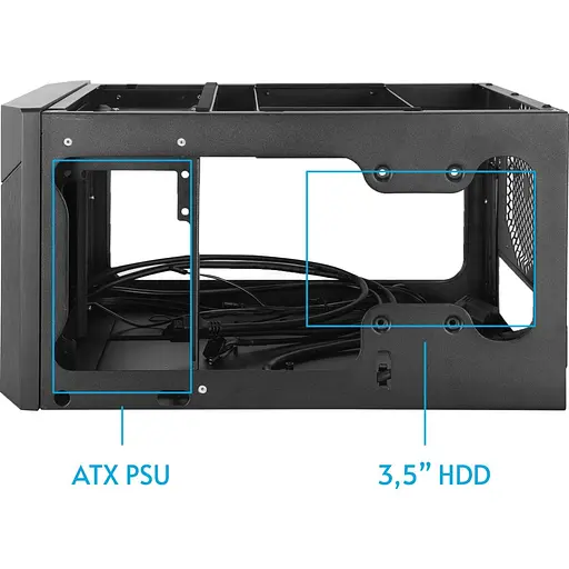 Корпус Chieftec Pro Cube Mini (CN-01B-OP) [135045] - фото 11