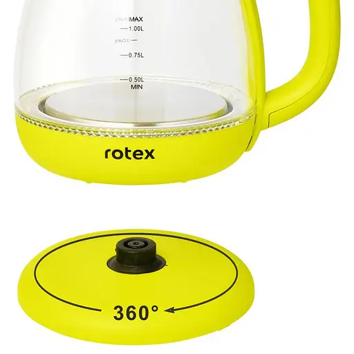 Чайник Rotex RKT80-GP стекло - фото 5