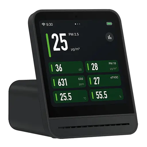 Аналізатор якості повітря Xiaomi Qingping ClearGrass Air Detector Gen 2 (CGS2) Black - фото 2
