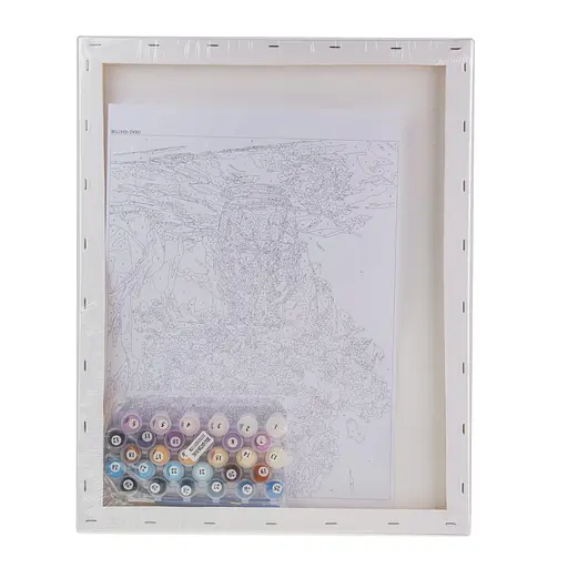 Набір для розпису по номерах "Бузок" 40*50 см, IDEA2-GX47108, ТМ "99IDEAS" - фото 7