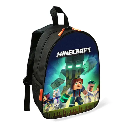 Рюкзак Minecraft детский школьный/городской 34х27х13 см для мальчика (02419)