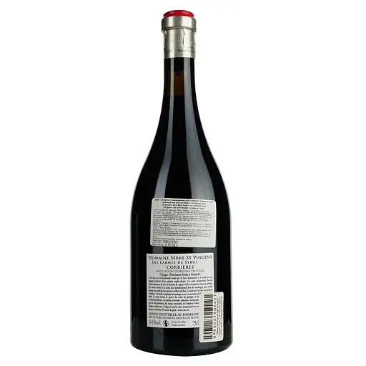 Вино Domaine Serre Saint Vincent Les Larmes De Syrus 2016 AOP Corbieres, красное, сухое, 0,75 л - фото 4