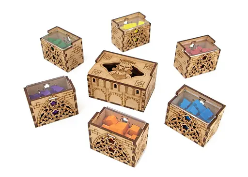 Органайзер Tower Rex Архітектори Західного Королівства + доповнення Architects of the West Kingdom + Expansions (2564) - фото 3