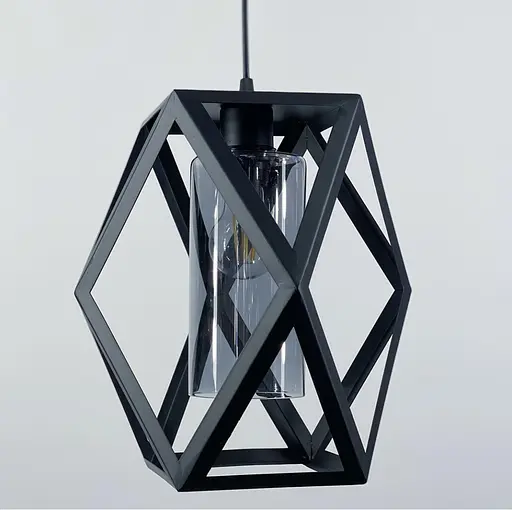 Світильник в геометричному металевому корпусі Line.F Колір плафона Графітовий - фото 1