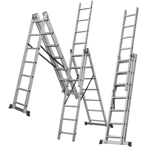 Лестница раскладная универсальная Sigma 11 ступеней (5032364) - фото 1
