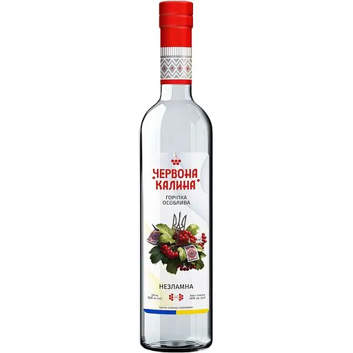 Горілка Червона Калина Незламна 40% 0.5 л