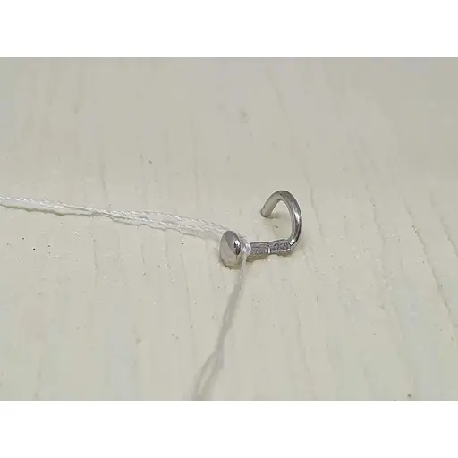 Срібна сережка-пірсинг Астор в ніс. 918-2120Р - фото 2