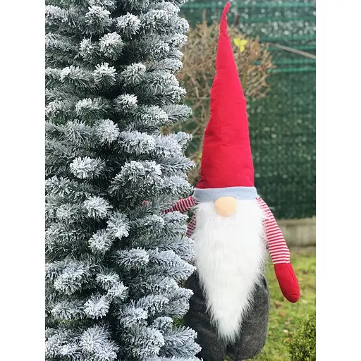 Ялинка Hvoya Альпійська вузька 220 см засніжена - фото 2