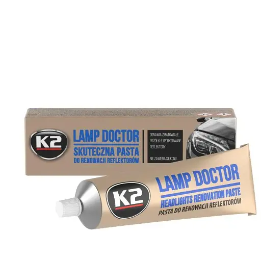 Паста для полировки фар K2 Lamp Doctor 60 мл - фото 1