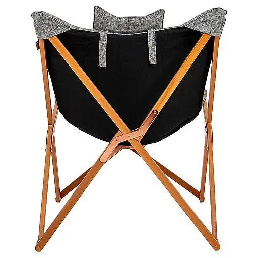 Стул раскладной Bo-Camp Bloomsbury L Grey (1200370) - фото 9