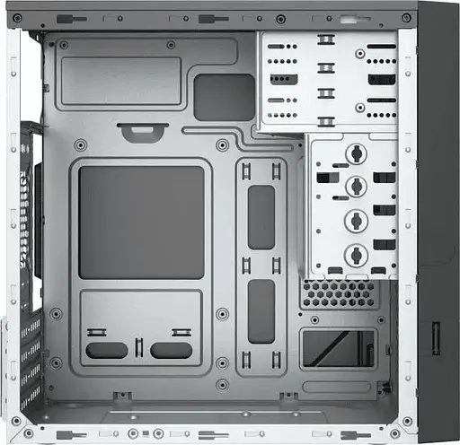 Корпус GameMax MT-307-4U3C Black, без блока питания, Mini Tower, Micro ATX / Mini ITX, 2x USB 2.0, 2x USB 3.0, Ty (MT-307-4U3C) без блока питания - фото 4