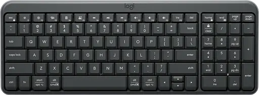 Клавіатура бездротова Logitech K250 Graphite (920-013822)