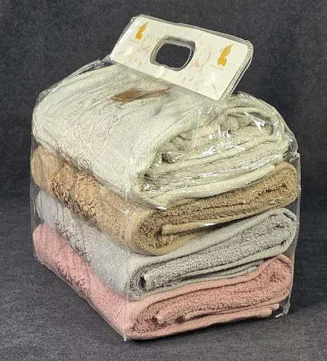 Махровое полотенце для лица 90 x 50 см XT6-84 мягкое полотенце для душа и бани, набор 4 шт. 4 цвета - фото 7