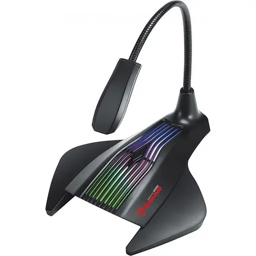 Мікрофон Marvo MIC-01 Multi-LED USB Black (MIC-01) - фото 2