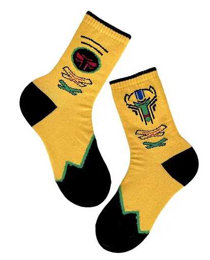 Шкарпетки дитячі "Gamer" з індійської бавовни 413022 - фото 1