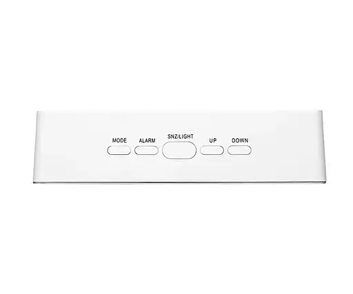 Часы настольные Technoline White/Black Mirror (WT475) - фото 3