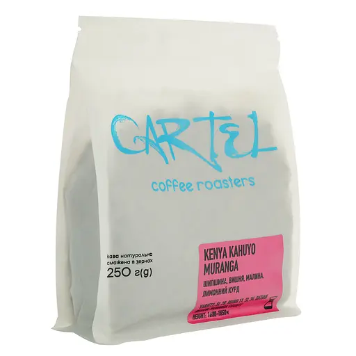 Кава смажена в зернах Cartel Кenya filter 250 г - фото 1