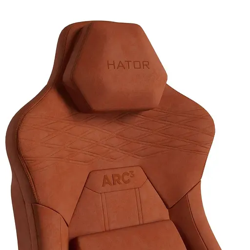 Ігрове крісло HATOR Arc 3 XL Velour Orange (HTC3449XL) - фото 11