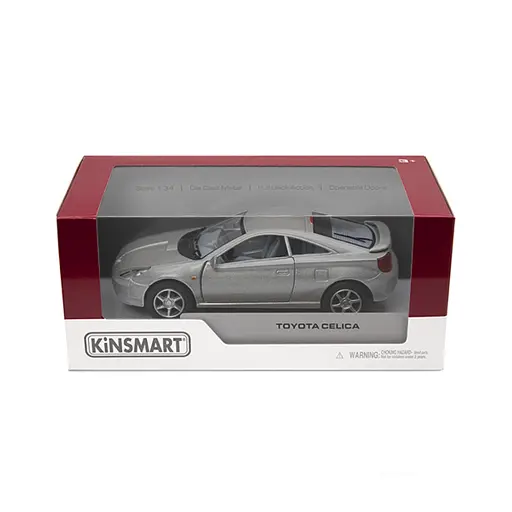 Металева інерційна легкова модель Toyota Celica 5", відкриваються двері (В асортименті) - фото 2